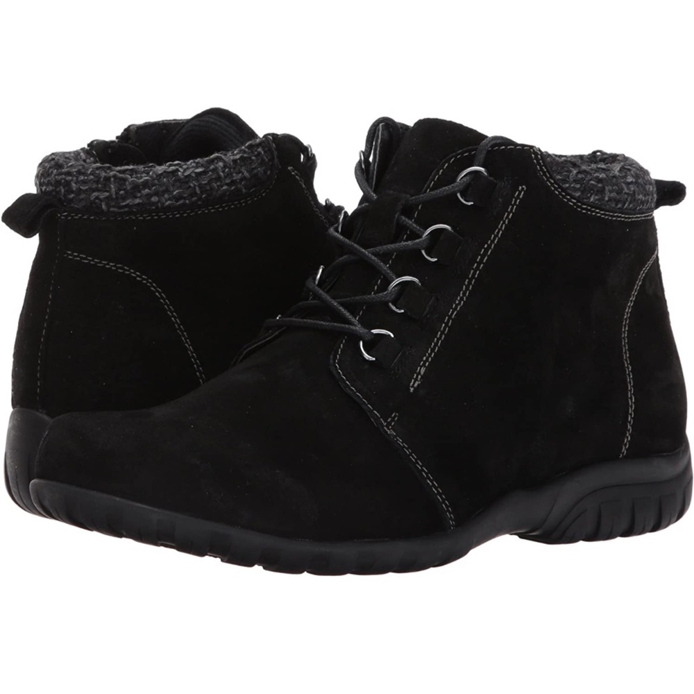 Barely worn - Propet black winter booties boots